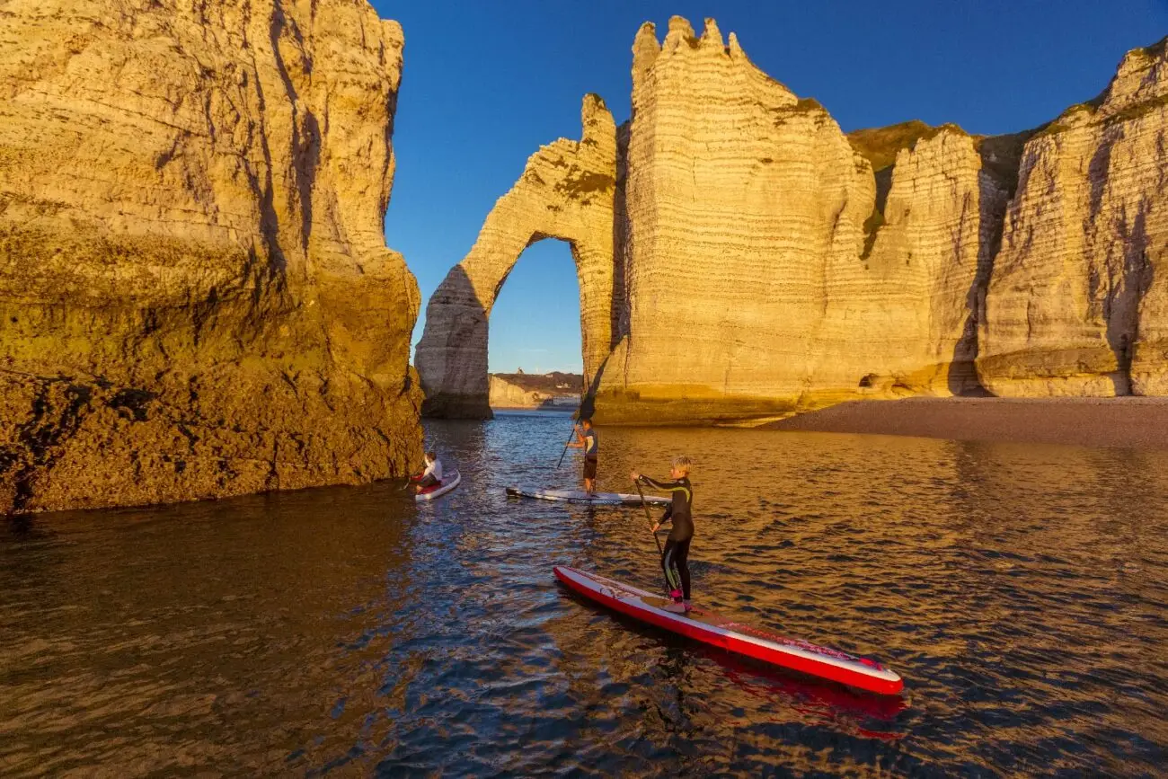 Séminaire Etretat paddle 1