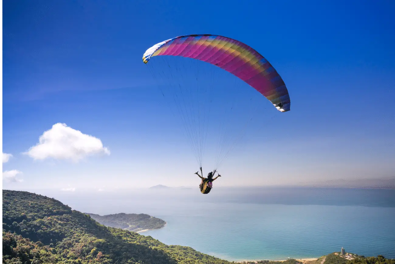 Séminaire Etretat saut en parachute 4